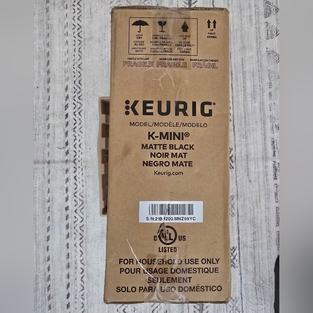 Keurig Matte Black Hot Beverage K-Mini Single Serve Coffee Maker K-Cup - Picture 11 of 16